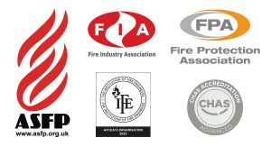Logos for ASFP, FIA, FPA, IFE, CHAS