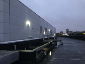 Building Exterior Emergency Lighting