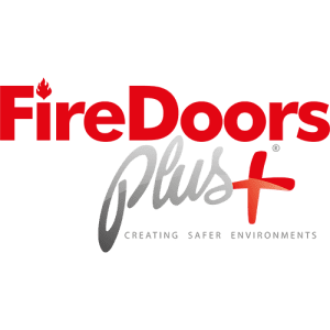 Fire Doors Plus logo - Registered - 500x500