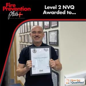 Ben Godsoe awarded NVQ certificate