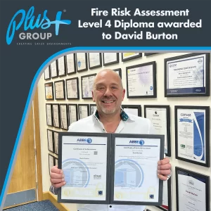 David Burton with Diploma Certification