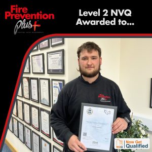 Joshua Bartlett awarded NVQ certificate