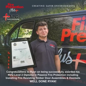 Ryan NVQ Cert - fire resisting doors